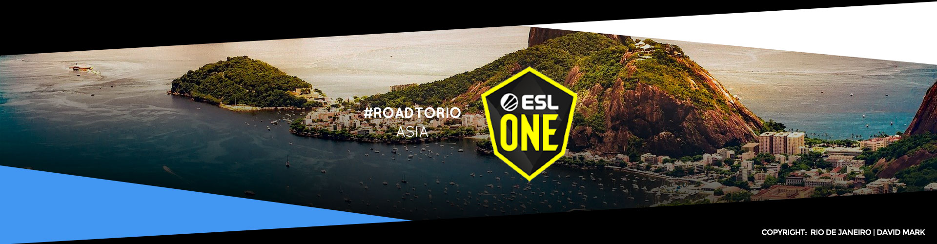 Eventsida för asiatiska ESL One: Road to Rio