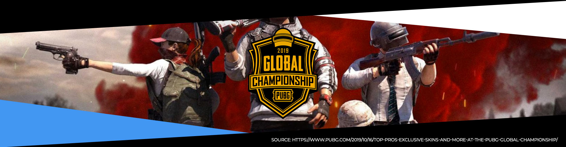 Detta är en eventsida för Världsmästerskapet i PUBG, Global Championship.