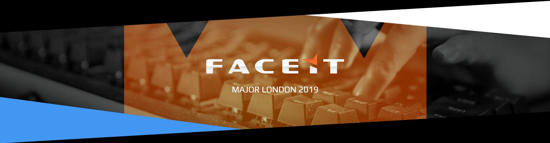 Eventsida för FACEIT Major London arrangerad av Valve