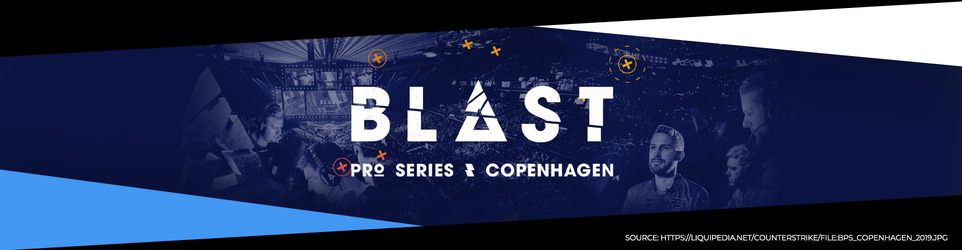 Eventsida för BLAST Pro Series Copenhagen.