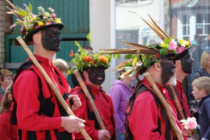 Clun Green Man Morris Men
