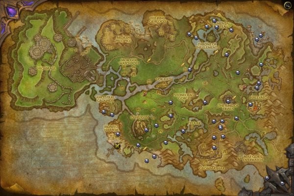 Explore Draenor Achievement Guide World Of Warcraft
