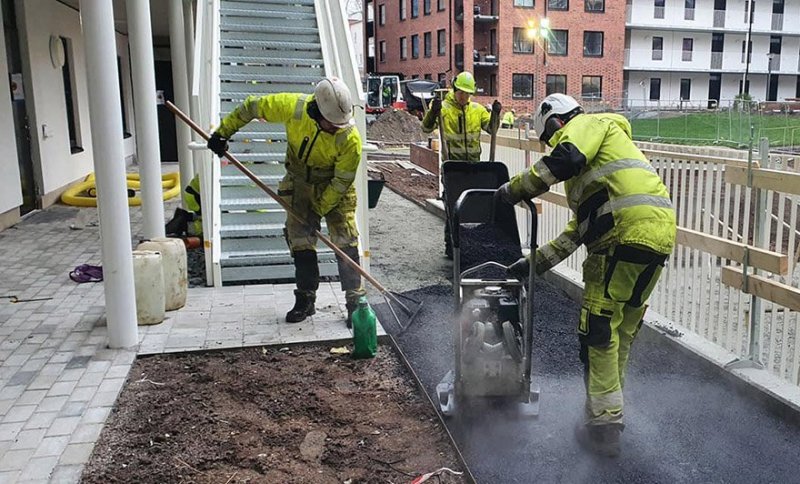 Hör av dig till oss när du behöver professionell läggning av asfalt i Uppsala.