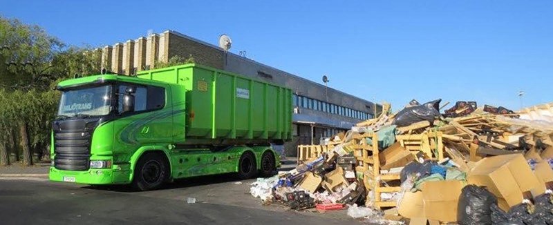 Vi lämnar en container hos dig och ser sköter vi din avfallshantering i Stockholm.