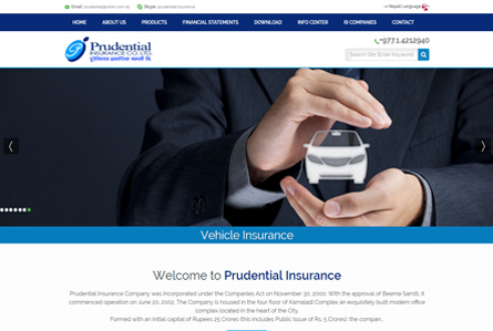 Insurance Company Nepal Website