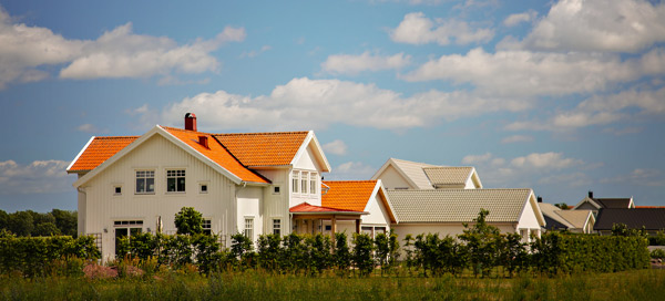 vit villa i Stockholm