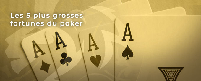 Découvrez les 5 joueurs de poker les plus fortunés avec BetRoyale.fr !