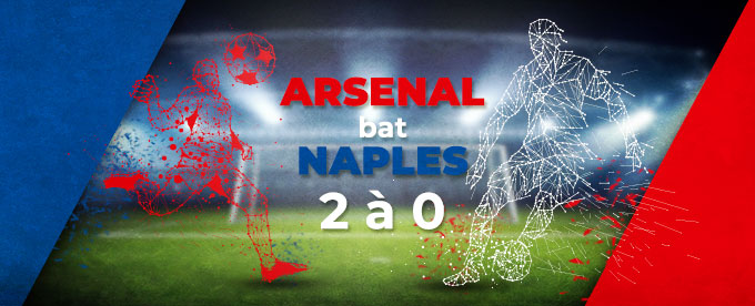 Arsenal s’est imposé dans le match aller d’Europa League face à Naples 2 - 0.