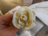 first buttercream rose
