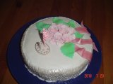 simple flower cake
