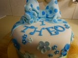 boy teddy birthday cake