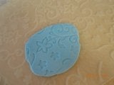 swirly pattern for sugarpaste