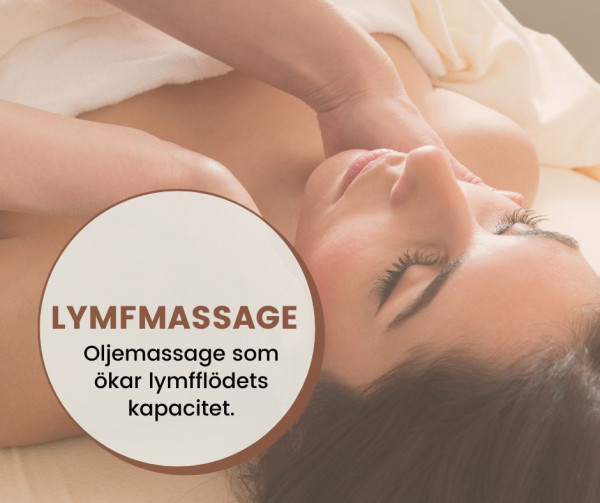 Veta mer om lymfmassage.