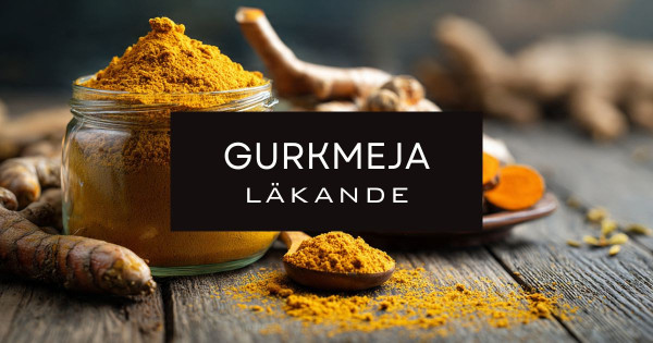 Gurkmeja har läkande egenskaper