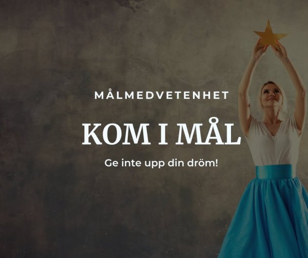 Uppnå dina mål med målmedvetenhet.