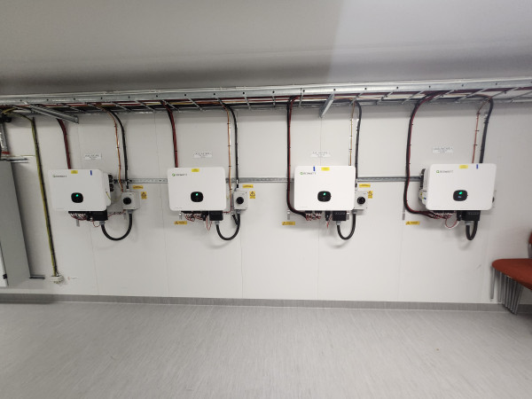 Solceller montage Tibnor Borlänge