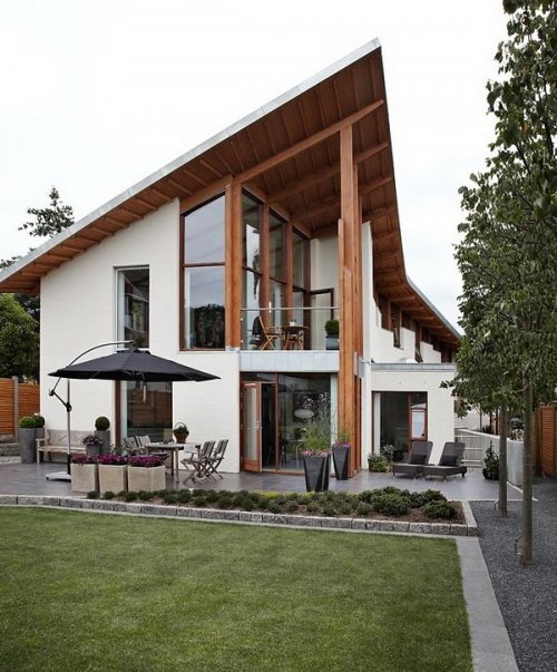 Exklusivt hus med Skandinavisk design