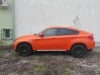 BMW X6 orange matt