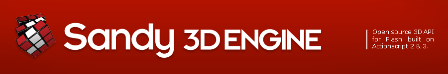 Sandy 3D engine (AS3 & AS2) for Adobe Flash