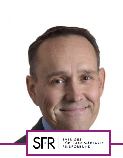 Företagsförmedlare Fredrik Hultgren.