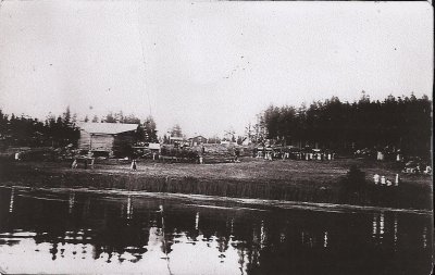 Sommarfest-på-Hedströmsgård-under-1930-talet.
