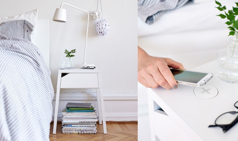 IKEA lanserar möbler med trådlösa laddningsstationer för mobiltelefoner