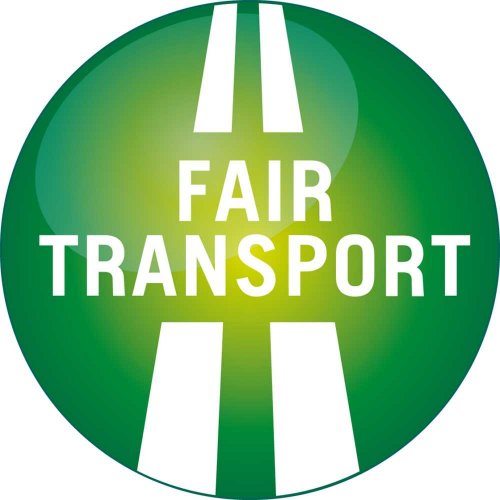 Fair Transport-certifierade för kranbil i Uppsala.