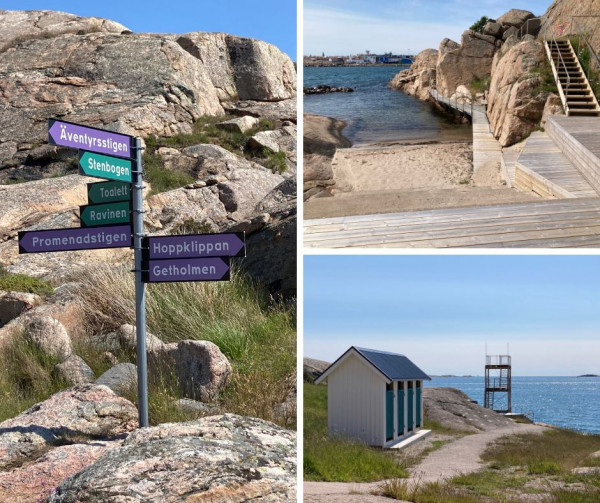 Stenbogen badplats i Kungshamn.