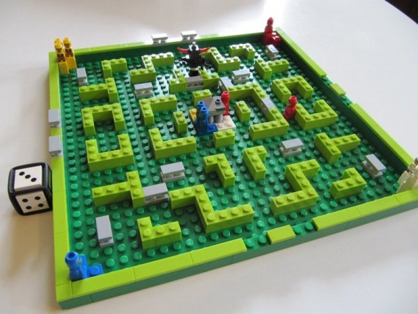 Lego Minotaurus-labyrit