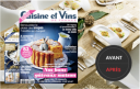 nouvelle formule du magazine cuisine et vins de france