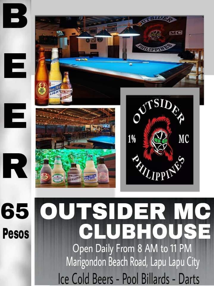 Outsider Clubhouse Mactan Beer 65