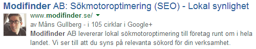 Korrekt Meta-description