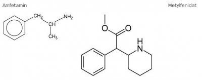 Amfetamin Metylfenidat