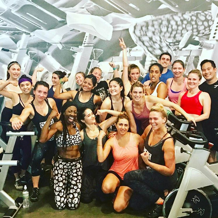 YAS DTLA National Fitness Day Spin Class