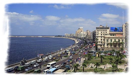 Mittelmeerküste in Alexandria