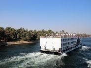 Nilkreuzfahrtschiff auf dem Nil