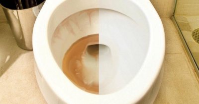 Hur får man bort bruna fläckar i toaletten