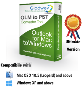 Outlook Mac OLM to PST Converter Ultimate for Mac