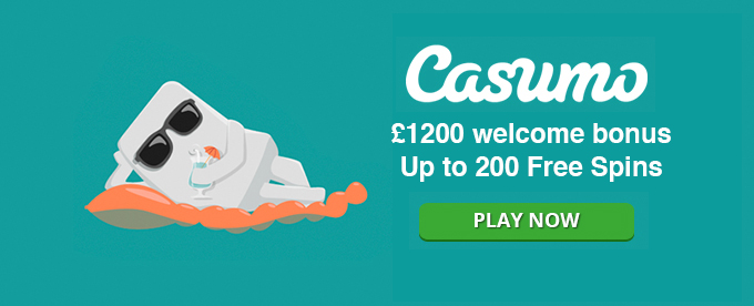 Get an exclusive casino bonus at Casumo