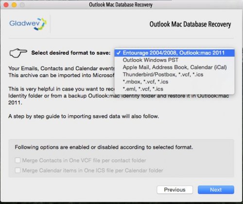 outlook mac recovery software