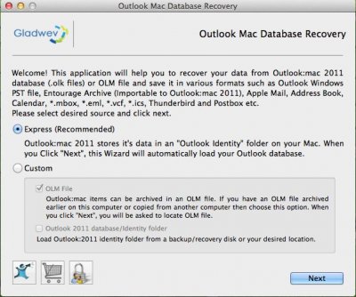 where are the outlook for mac cache files stored