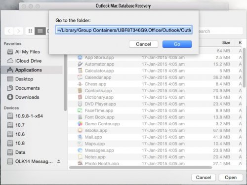 contact database for mac