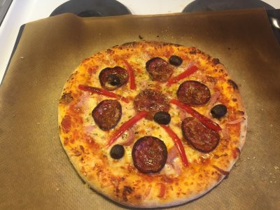 pizza deg recept
