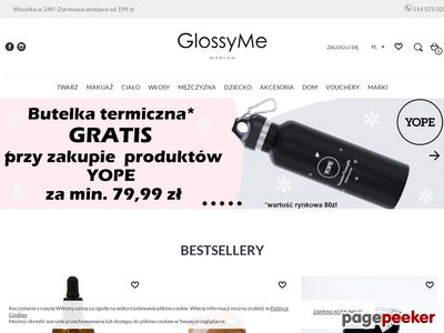 Promocyjne naturalne kosmetyki GlossyMe Warsaw