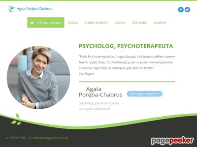 Poradnia psychologiczna - Agata Poręba