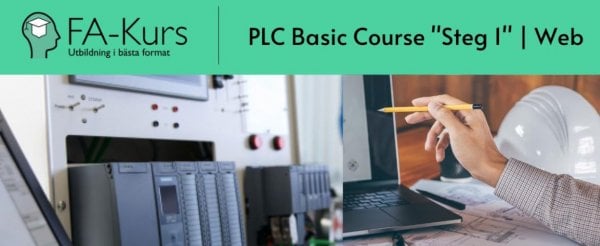 PLC Basic Course – Step 1/Steg 1.