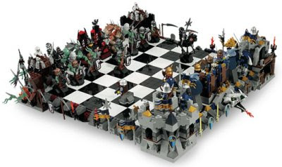 Schackspel: Lego