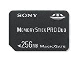 Sony Memory Stick PRO Duo 256MB für PlayStation Portable (PSP) Speicherkarte