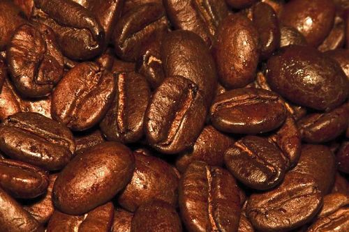 Kaffebönor, en viktig mjuk råvara
