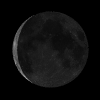The Moon's current phase